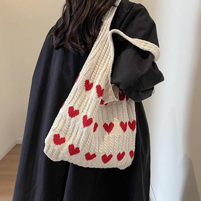 Avtoit | Knit Love Tote Bag