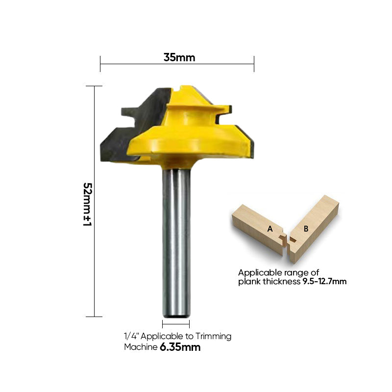 Avtoit | Router Bit 45-Degree Glue Joint Lock Miter