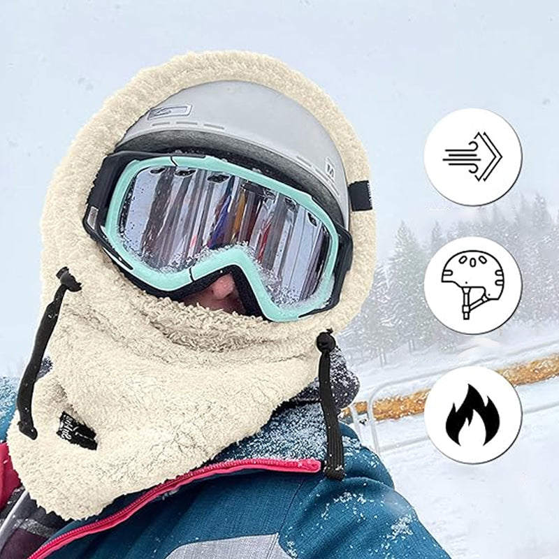 Avtoit | Ski mask with Sherpa hood