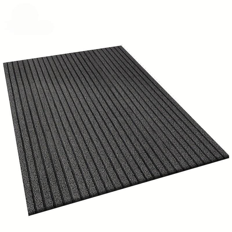 Avtoit | All-Season Weatherproof Doormat – Abrasion-Resistant Striped Doormat, Non-Slip, Stain and Fade Resistant, Low Profile Mat for Indoor and Outdoor