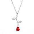 Avtoit | 3D Rose Pendant Necklace