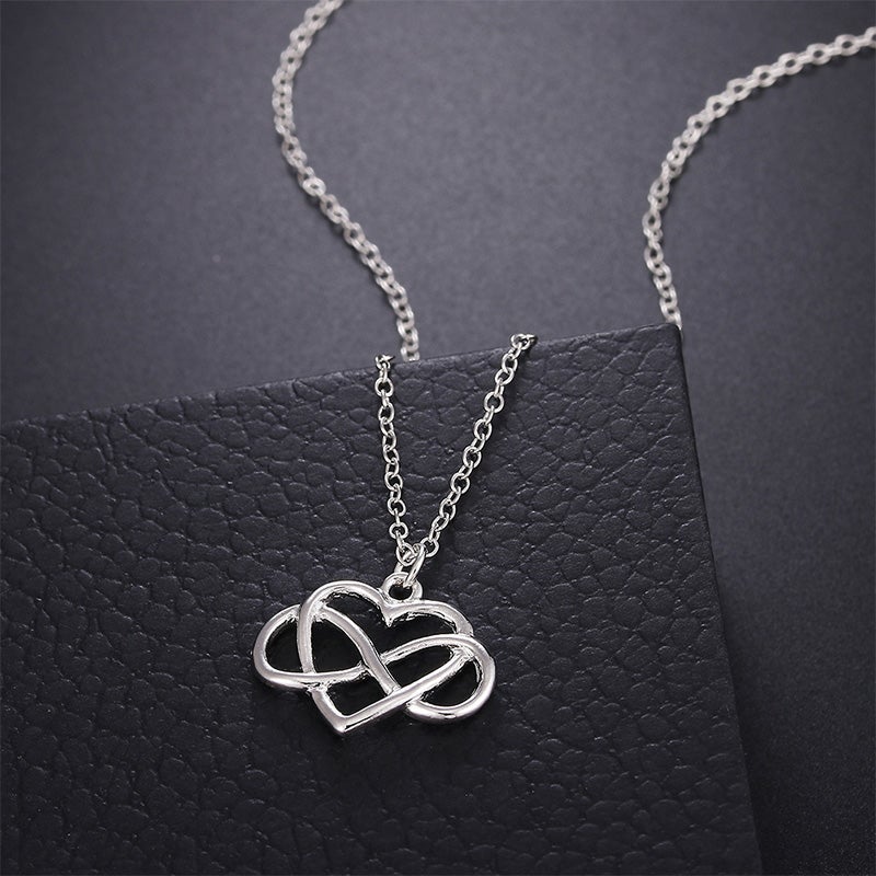 Avtoit | Love Bow Non-biological Sister Necklace Best Friend Necklace