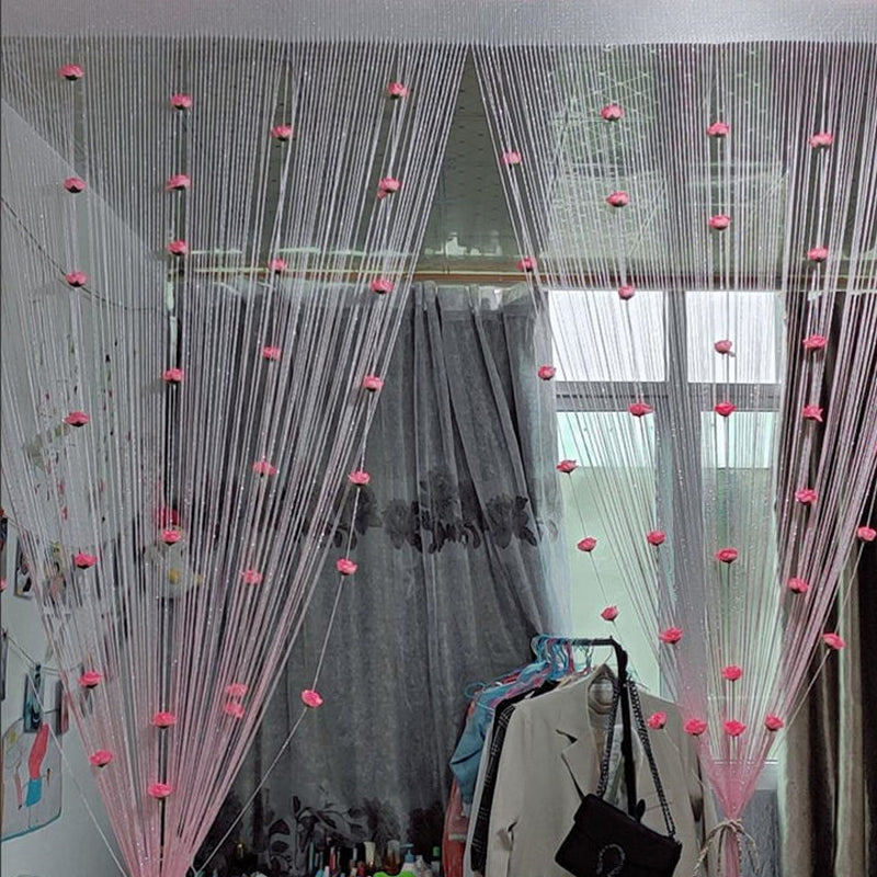 Avtoit | Rose Thread Door Curtain