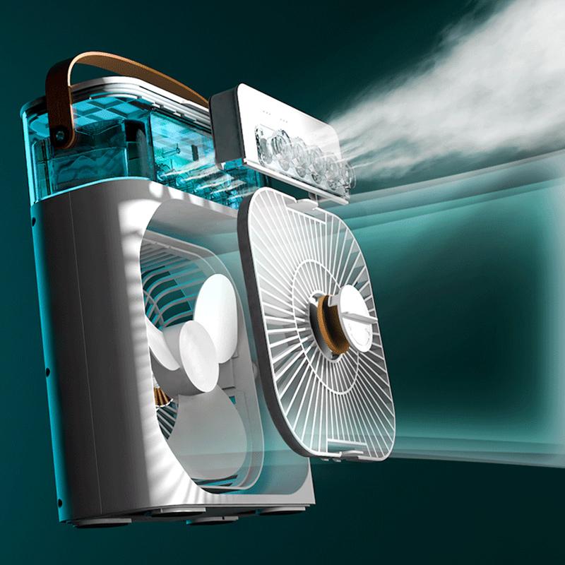 Avtoit | Spray cooling fan with watering can