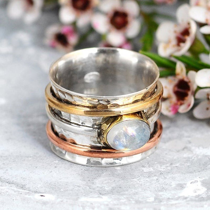 Avtoit | Moonstone Meditation Ring