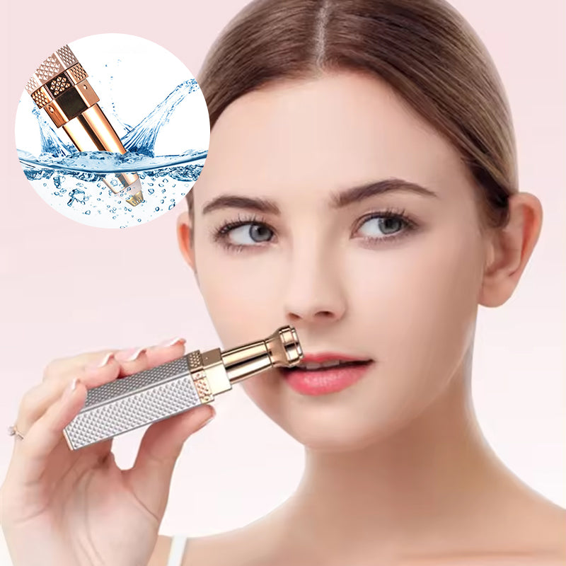 Avtoit | 4 In 1 Facial Electric Shaver For Women, Full Body Epilator Rechargeable Eyebrow Nose Bikini Area Hair Clipper