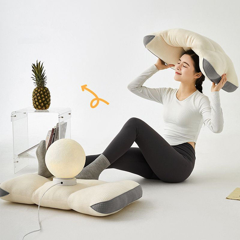 Avtoit | Knitted Cotton Neck-support Sleeping Pillow