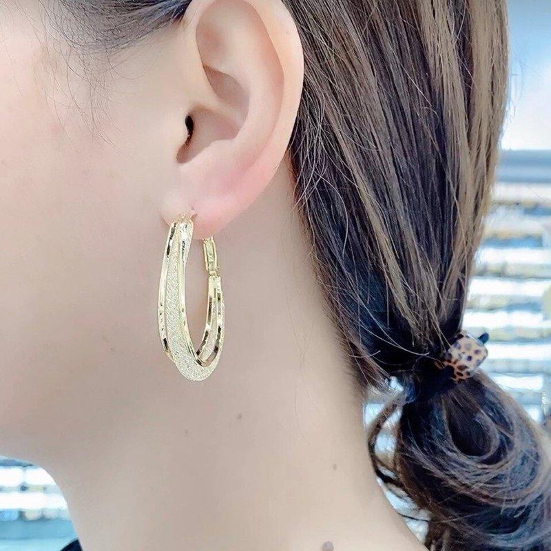 Avtoit | Fashion Oval Earrings
