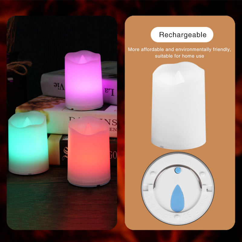 Avtoit | Remote Control Colorful Electronic Candle