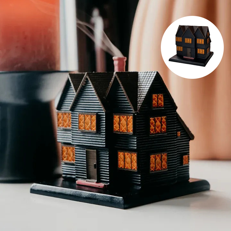 Avtoit | Witch House Halloween Autumn Incense Holder