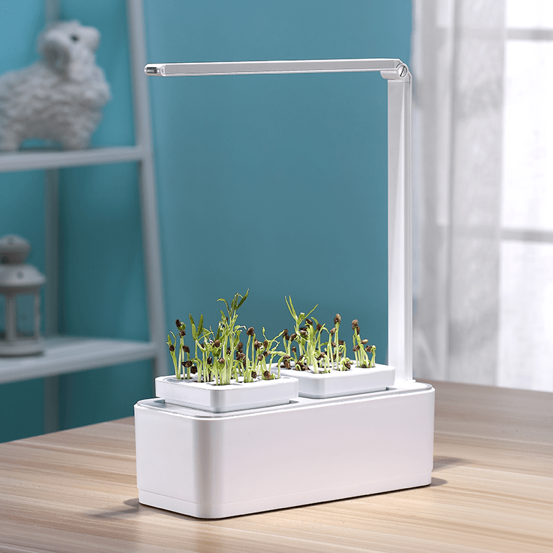 Avtoit | Hydroponic Systems with Led Plant Grow Light, Intelligent Watering, Water Shortage Reminder and Timer Switch (with US Standard Plug, 110v~220v)