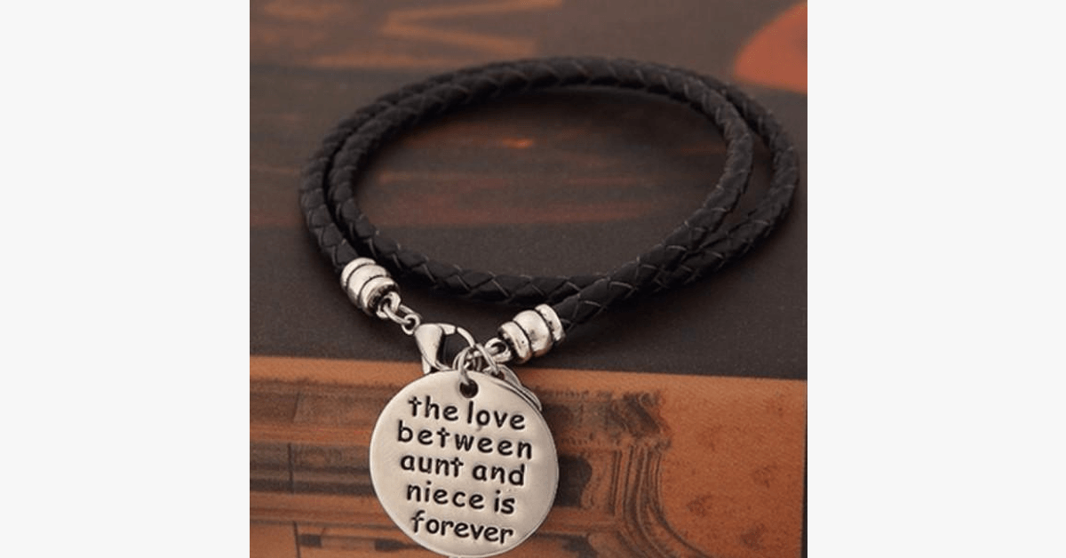 Avtoit | The love between aunt and niece is forever bracelet