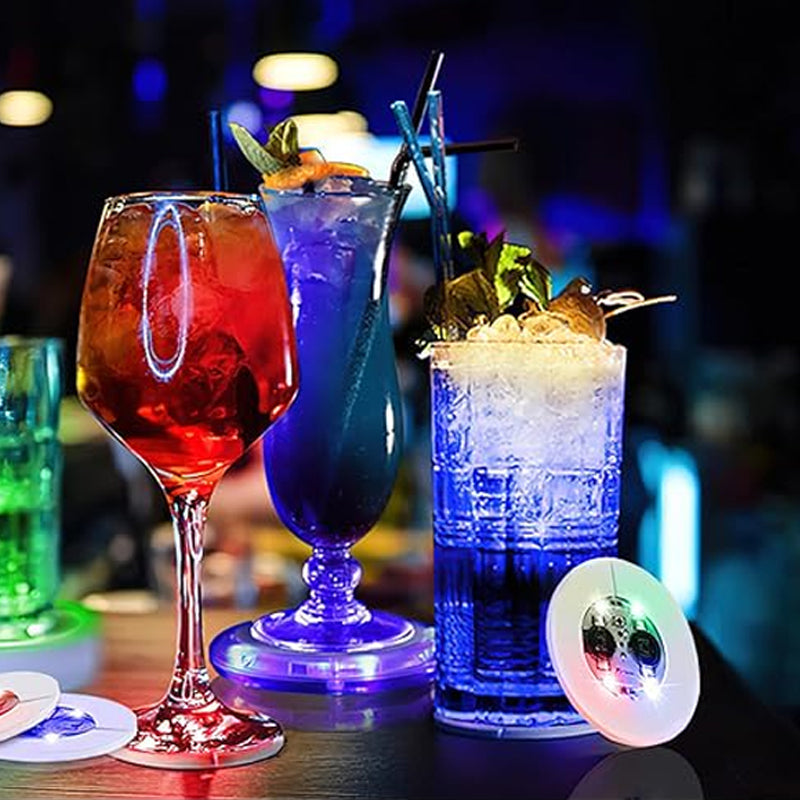 Avtoit | LED glowing bottle stickers and coasters