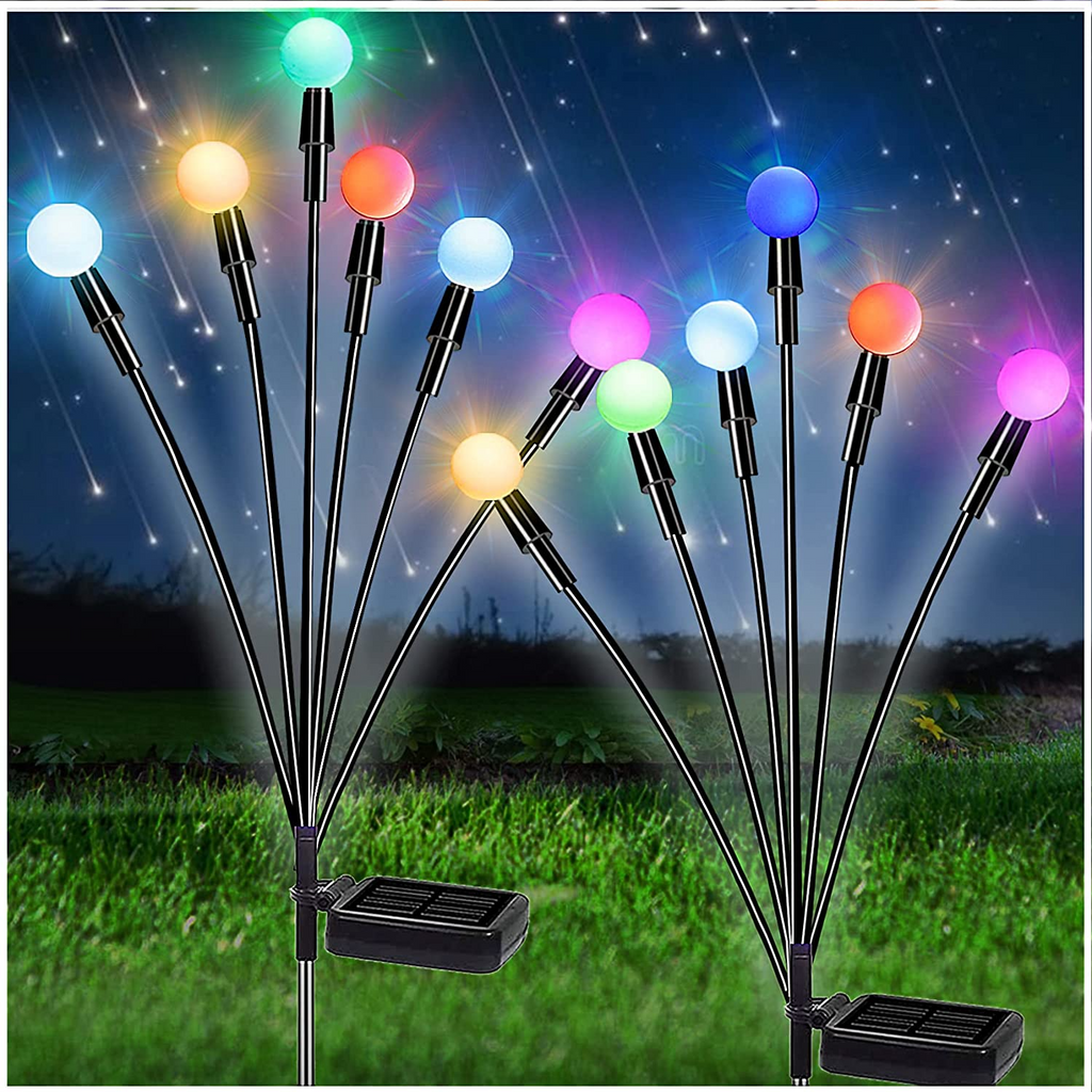 Avtoit | LED Solar Garden Light with Flexible Light Balls – Waterproof Decorative Light for Beds and Paths