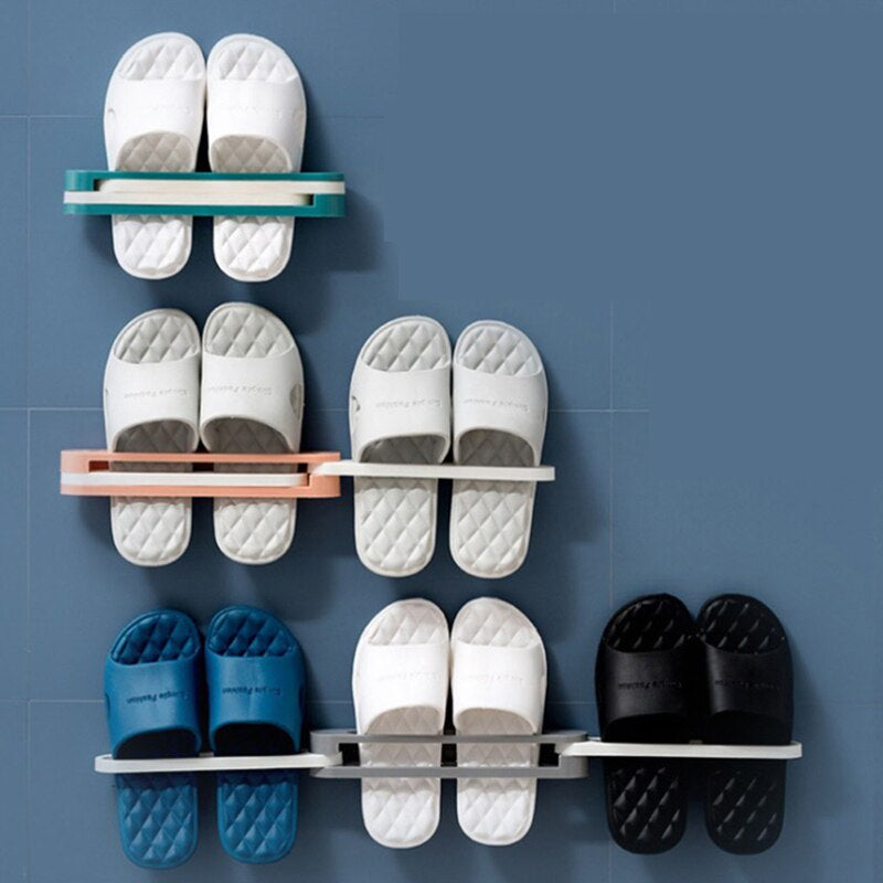 Avtoit | Self-Adhesive Foldable Shoe Rack