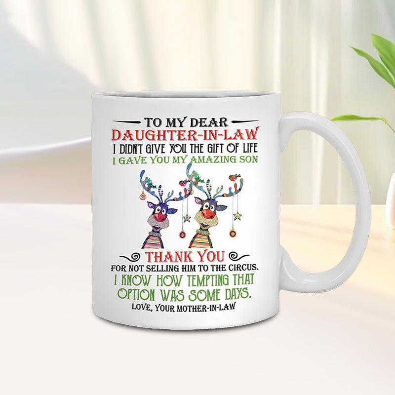 Avtoit | I have given you my amazing son - Best gift for daughter-in-law mugs