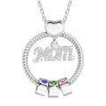 Avtoit | Birthstone necklace for the mother
