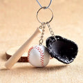 Avtoit | Mini Baseball Glove Set Charm Keychain