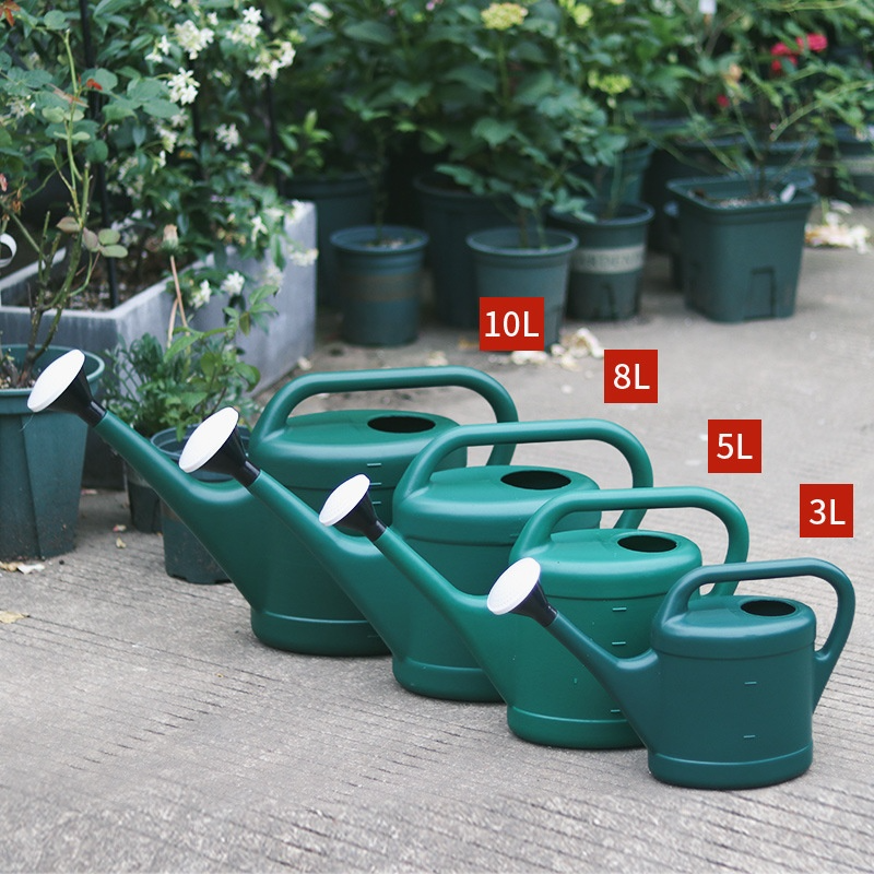 Avtoit | Large-volume watering can with long spout – plastic for garden care