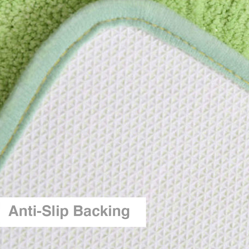 Avtoit | Feblilac Solid Color Tufted Bath Mat, Multiple Sizes Bath Mat, Pure Non-Slip Bath Mat