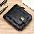 Avtoit | Men's New Short Fashion Multi-Cards Horizontal Zipper Wallet