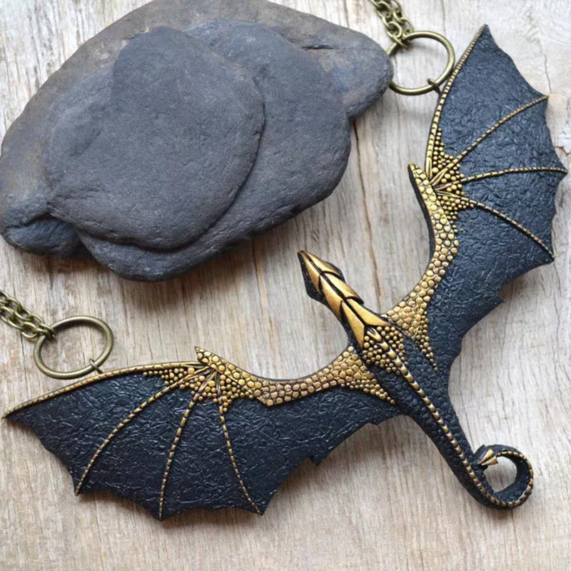 Avtoit | Flying Dragons Necklace
