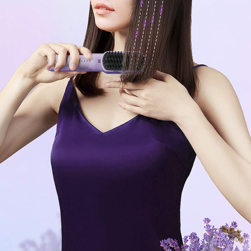 Avtoit | Portable negative ion hair straightener comb