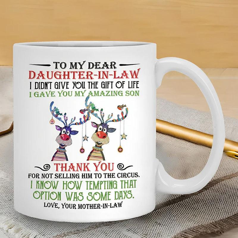 Avtoit | I have given you my amazing son - Best gift for daughter-in-law mugs