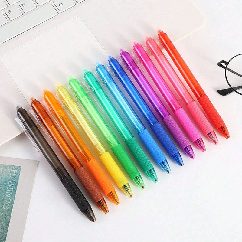 Avtoit | Multicolored erasable gel pens (12 pcs)