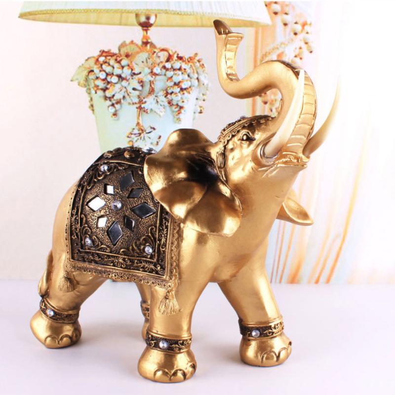 Avtoit | Golden Elephant Statue