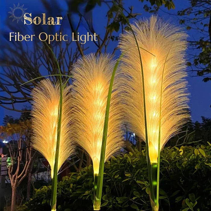 Avtoit | Decorative Rattan Garden Lighting – Solar Lamp in Grass Design for Outdoor Use