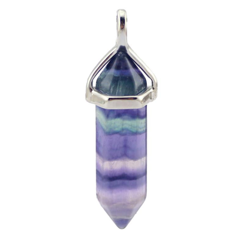 Avtoit | Rainbow Fluorite Pendant Necklace