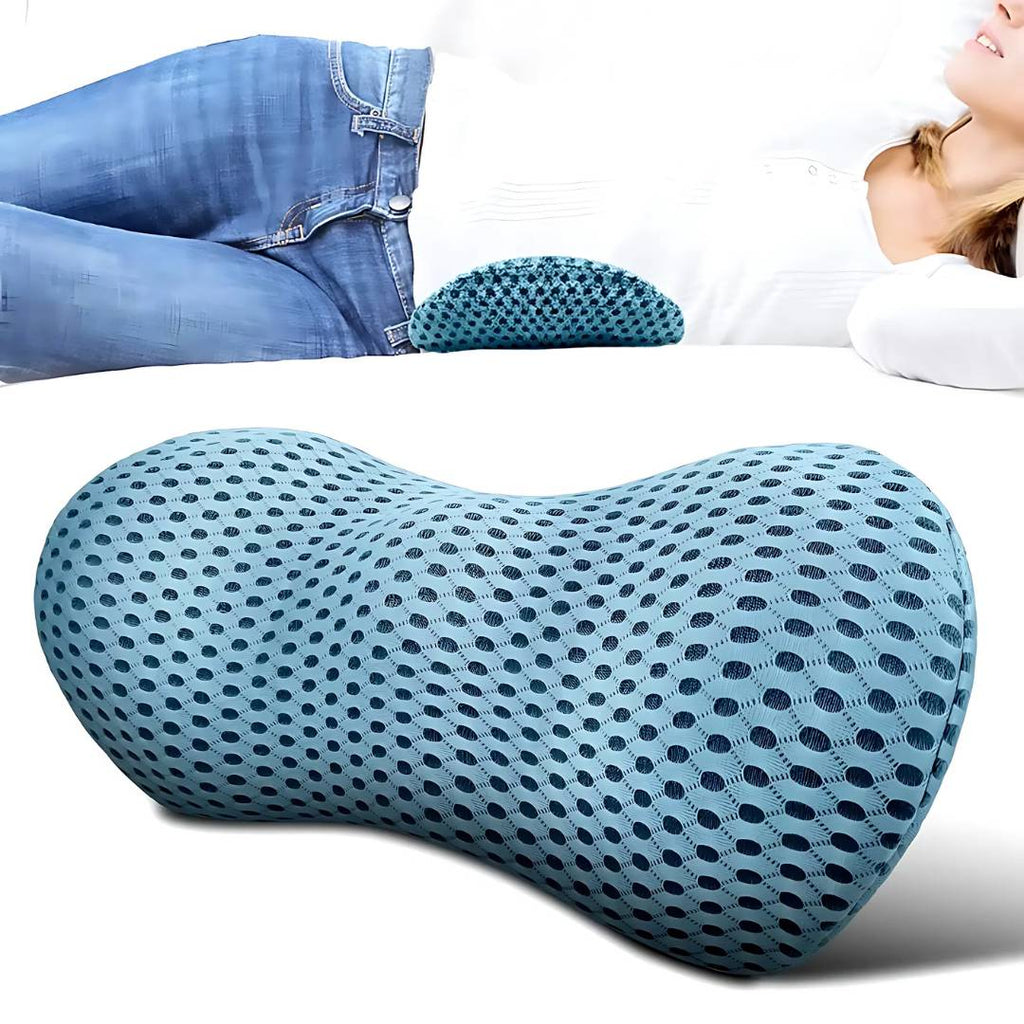 Avtoit | Ergonomic Lumbar Support Cushion for Lower Back Pain Relief - Ideal for Office, Driving, and Home Use