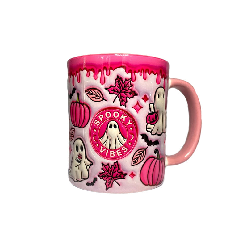 Avtoit | Pumpkin Coffee Mug with Ghost