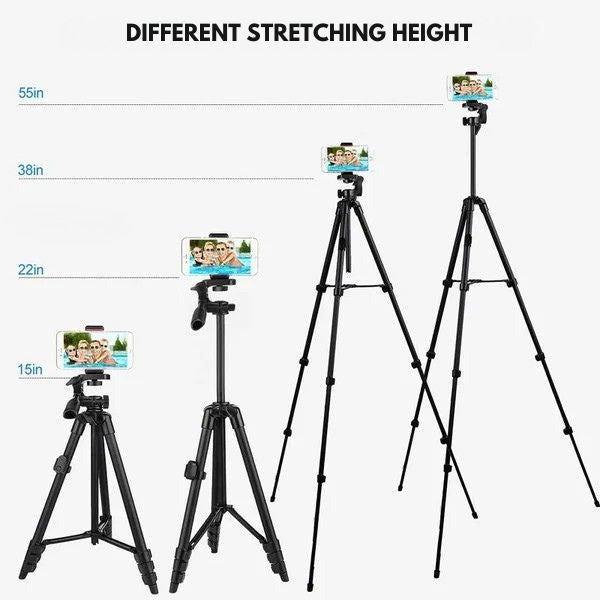 Avtoit | Extendable Phone Tripod with Bluetooth Remote - Versatile Selfie Stick & Stand