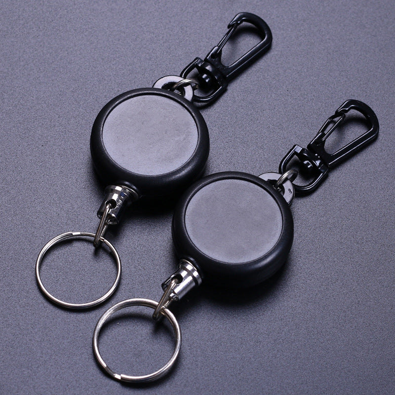 Avtoit | Keychain with retractable wire cable