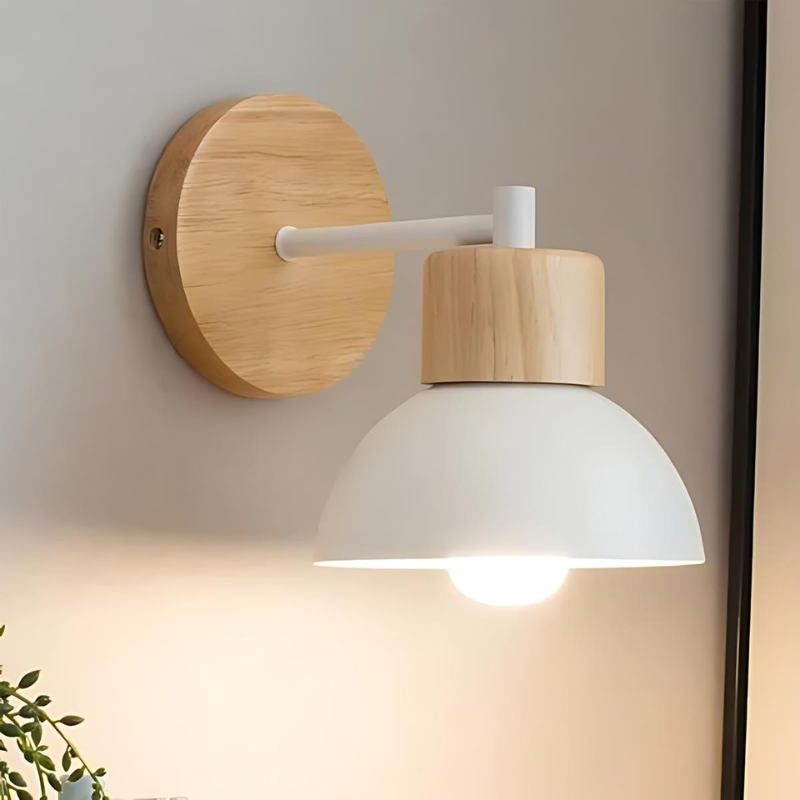Avtoit | Stylish wall lamp made of wood for a harmonious home