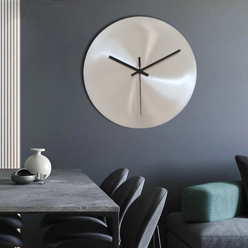 Avtoit | TimeSleek - Modern Stainless Steel Wall Clock
