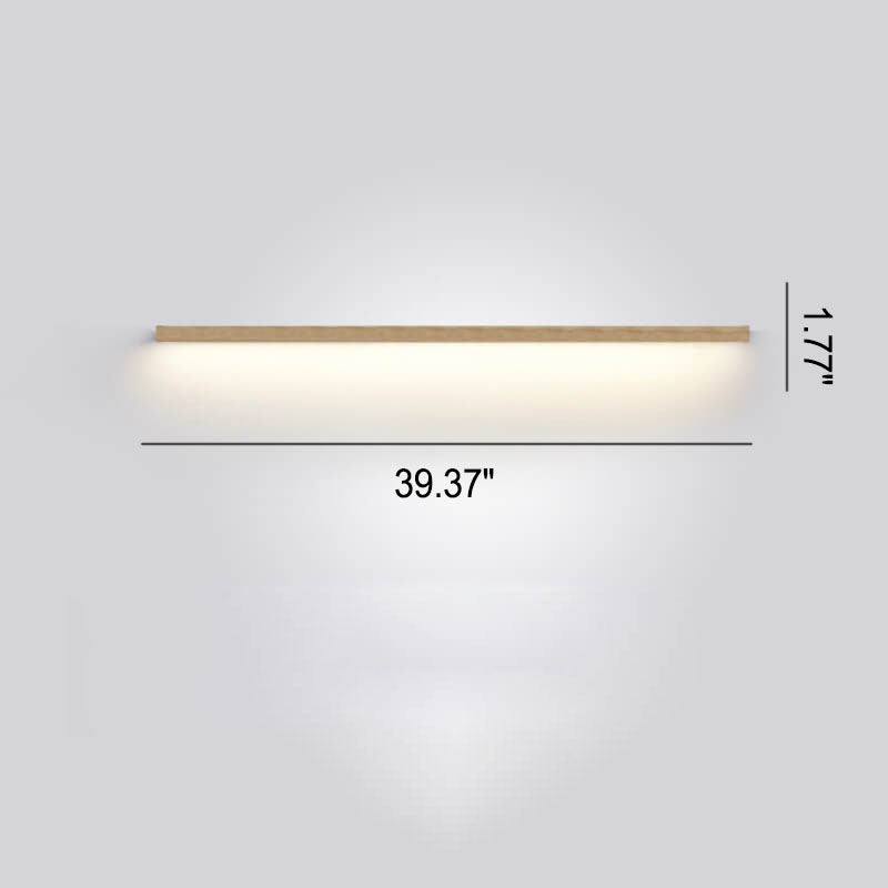 Avtoit | ZenBeam Japanese LED Wall Light | Solid Wood Design | Modern Accent Lighting