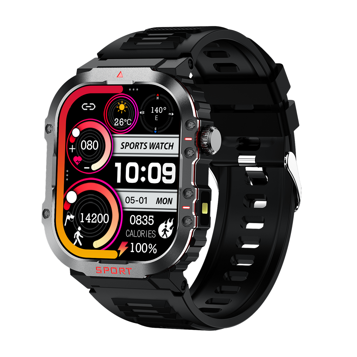 Avtoit | Sugar PRO 5 | Smart Glucose Monitoring Watch – Track Blood Sugar, Heart Rate & Fitness