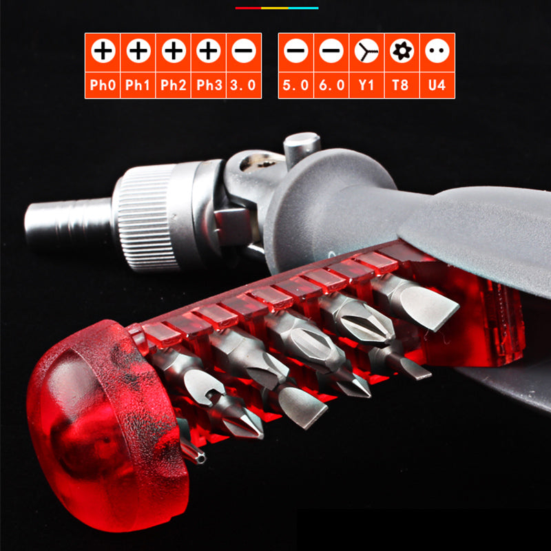 Avtoit | 10 In 1 Ratchet Multitool Screwdriver Set