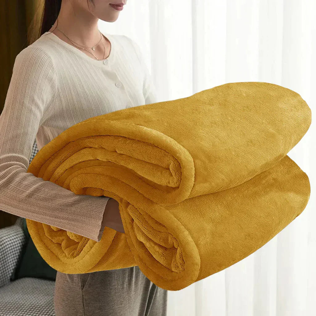 Avtoit | Maxime | Cozy Fleece Blanket for All Seasons - Extra Soft and Warm