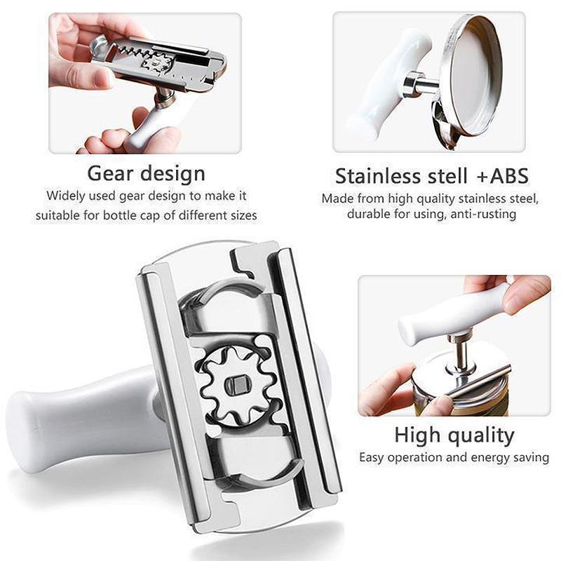 Avtoit | Adjustable Stainless Steel Bottle Opener Can Seal