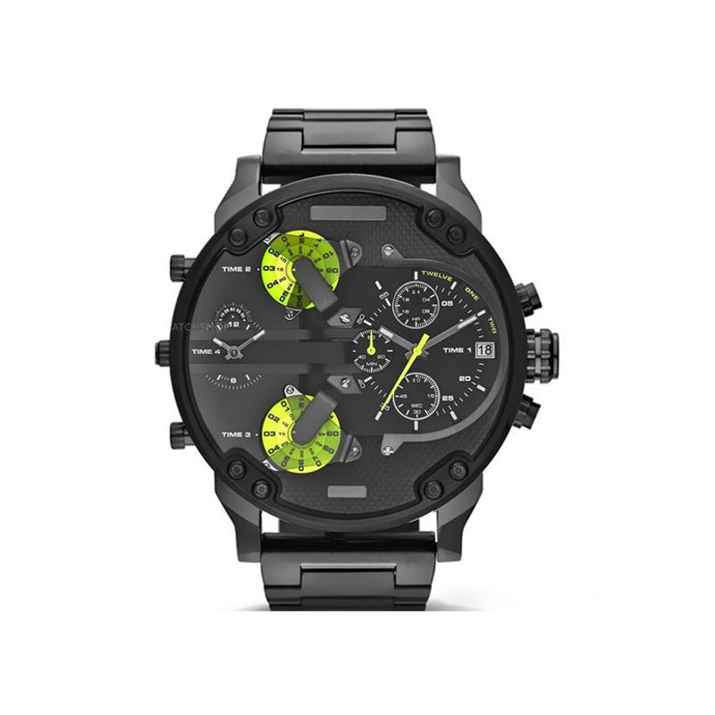 Men's Stainless Steel Chronograph Quartz Watch