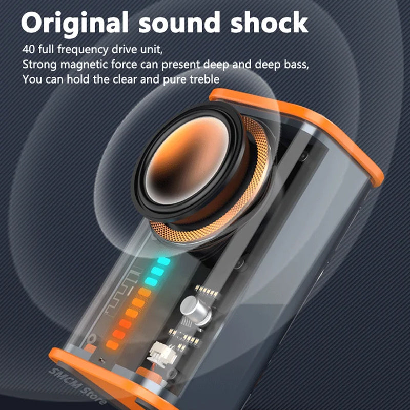 Avtoit | Transparent Mecha Wireless Bluetooth Speaker