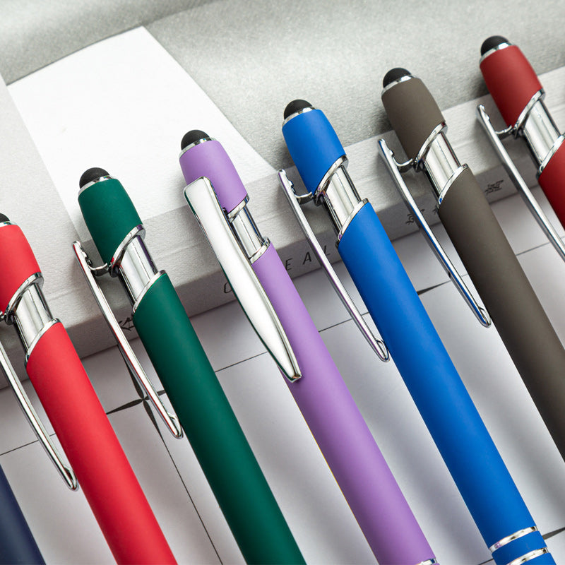 Avtoit | Metal Print Aluminum Ballpoint Pen, 8 Pieces