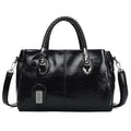 Avtoit | New handbags made of oil wax leather Boston, large tote bag made of soft leather