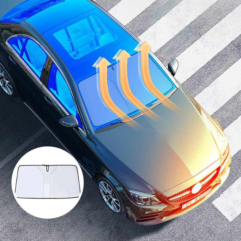 Avtoit | Windshield Sun Shade Folding Sun Visor