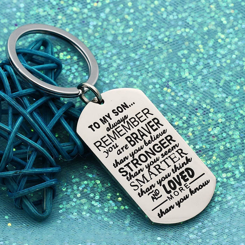 Avtoit | Mother's Day Engraving Metal Keychain with Box