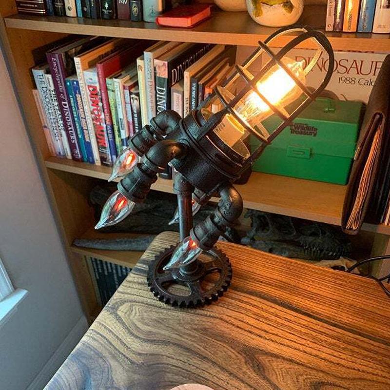 Avtoit | Steampunk Rocket Lamp